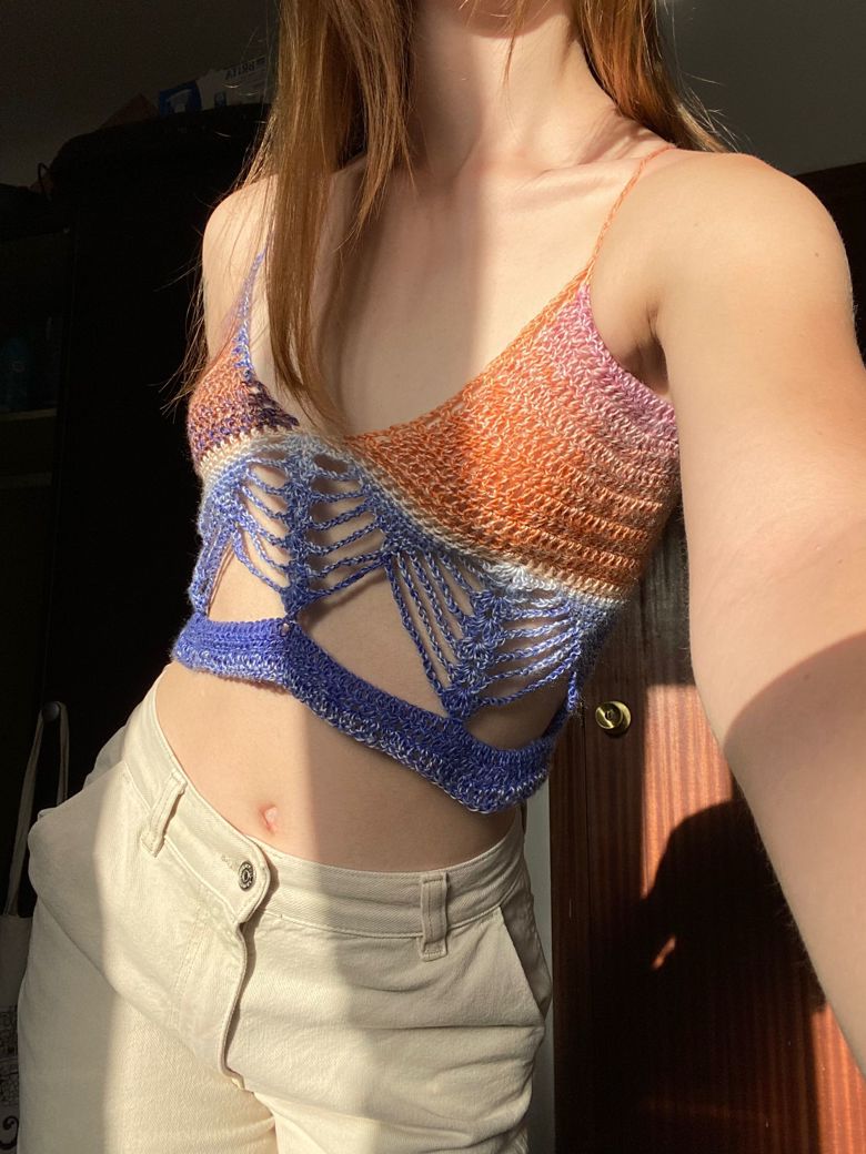 Sunset Crop Top