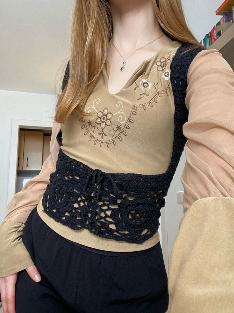 Flower Underbust Vest